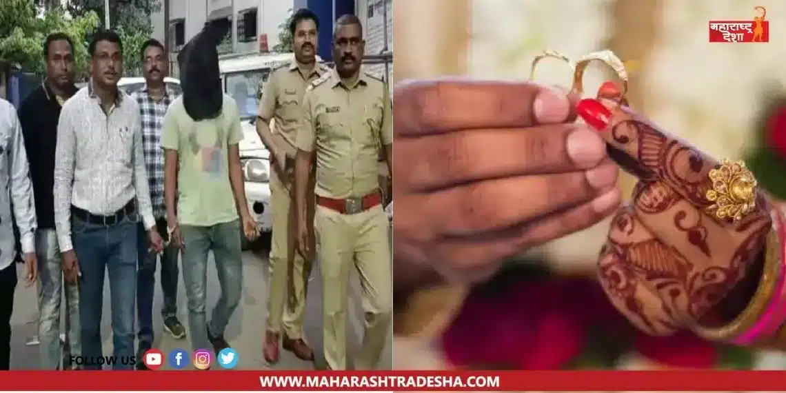 Navradeva has been handcuffed by the police.