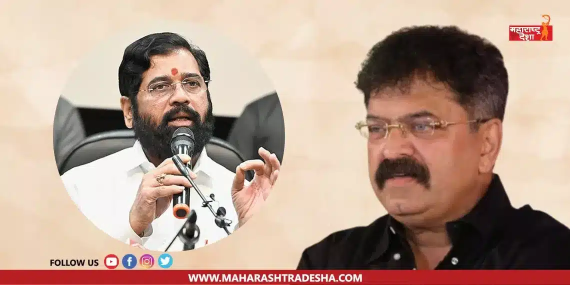Jitendra Awad's warning to Eknath Shinde due to overflowing water due to rain