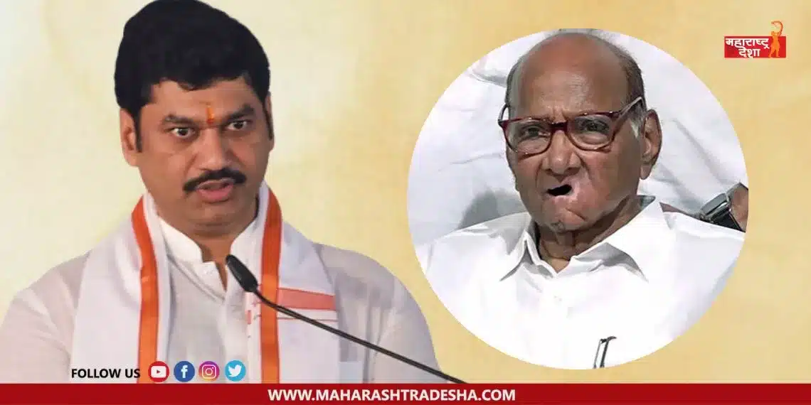 The reason why Dhananjay Munde left Sharad Pawar's support is being told