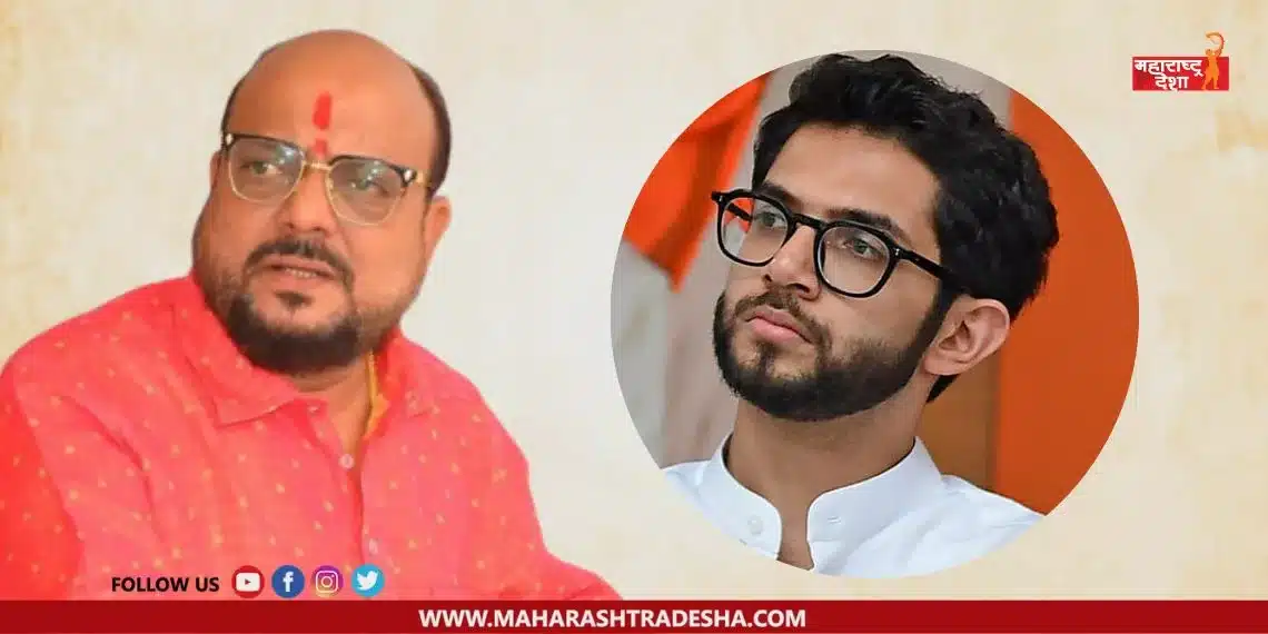 On the fifth day of the legislative session, Gulabrao Patil and Aditya Thackeray criticized each other