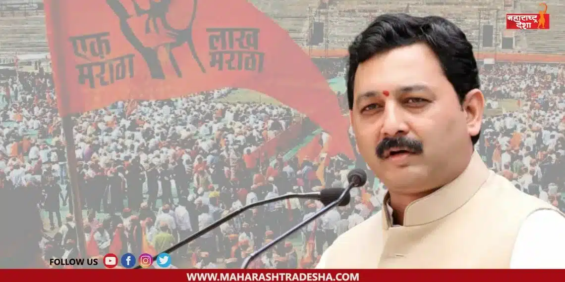 Sambhajiraje Chhatrapati reaction to the lathi charge on the Marathi march in jalna