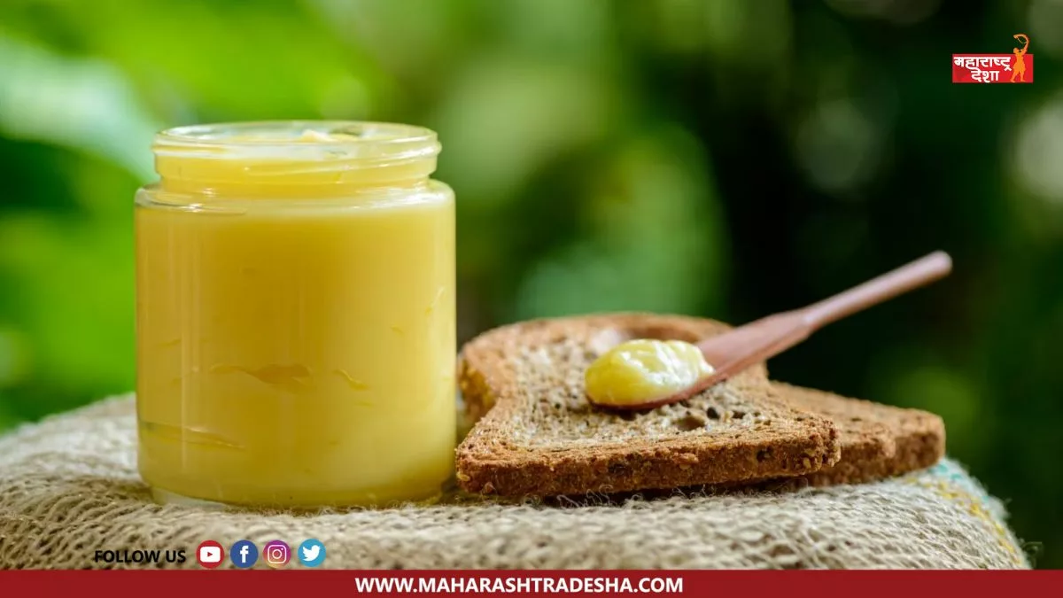 Consuming ghee mixed with warm water in winter gives health benefits