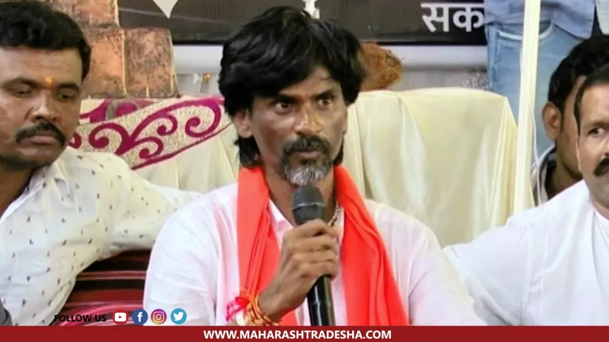Manoj Jarange warned the state government over deadline for Maratha reservation