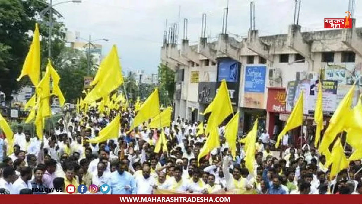 The ongoing protest of the Dhangar community for reservation in Jalna took a violent turn
