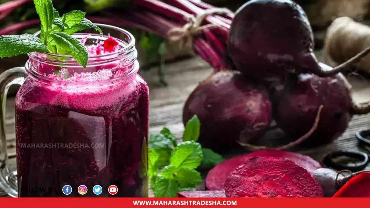 Consuming beetroot juice has many health benefits
