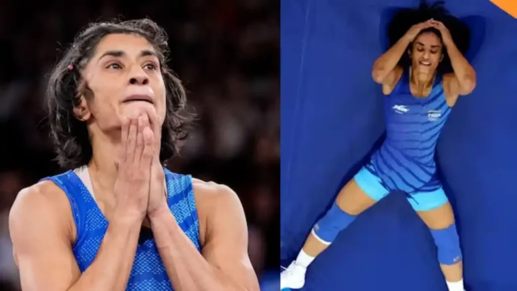 vinesh phogat disqualified Paris Olympics 2024