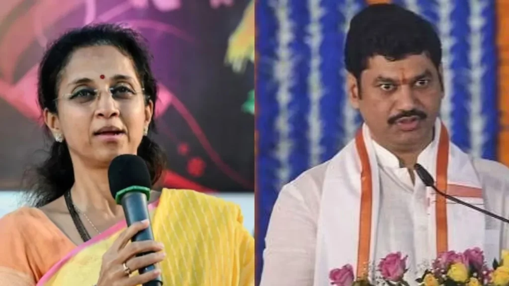 Supriya Sule has made a big statement about the resignation of Minister Dhananjay Munde.