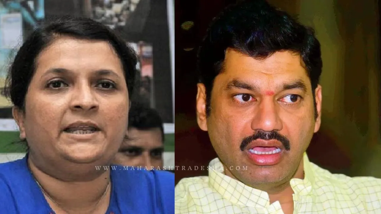 Anjali Damania demanded Dhananjay Munde resignation