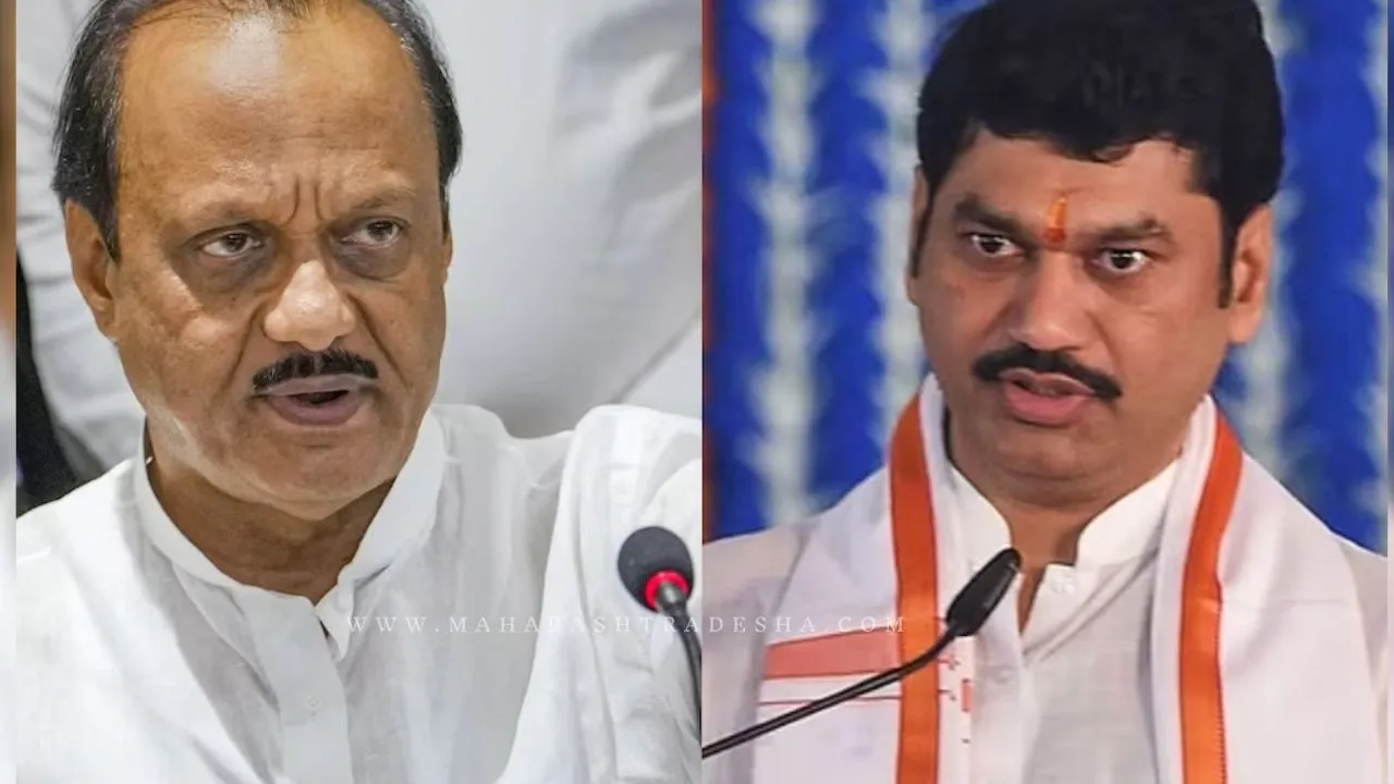राजकीय हालचालींना वेग! Dhananjay Munde देणार राजीनामा? बंद दाराआड अजितदादांशी चर्चा सुरु
