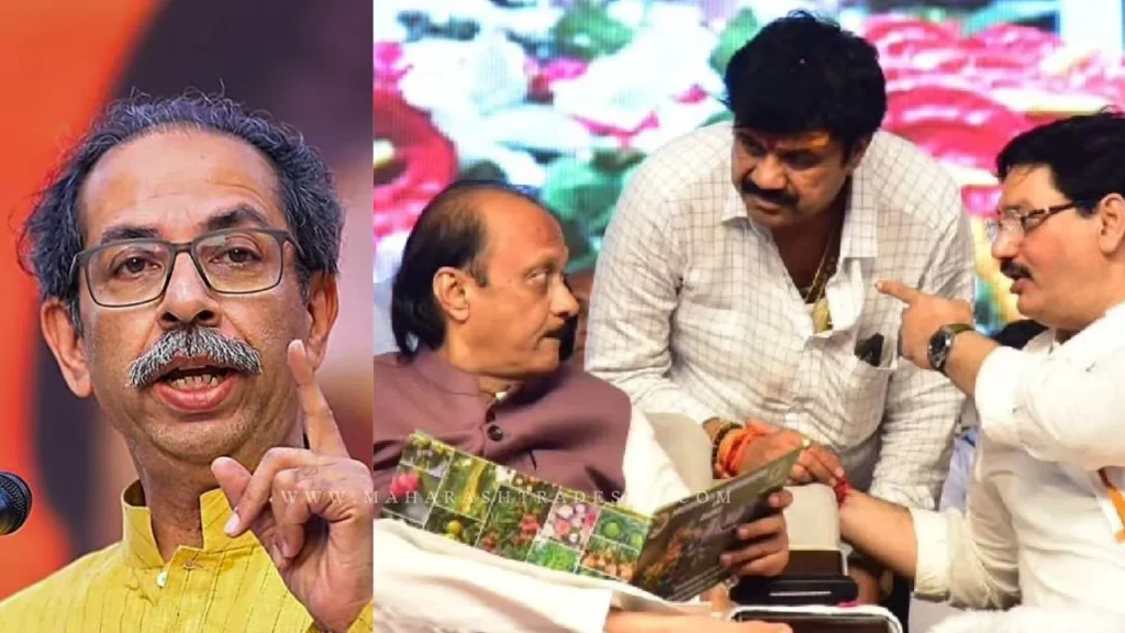 Uddhav-Thackeray-criticizes-Ajit Pawar-over-Dhananjay Munde
