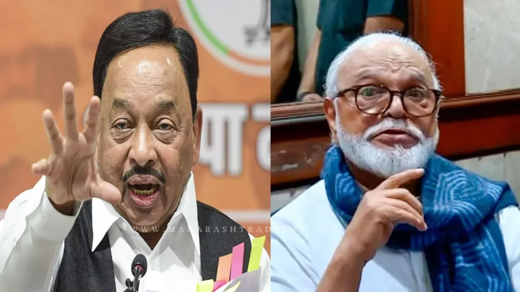 Chhagan Bhujbal oppose Maratha reservation said narayan Rane