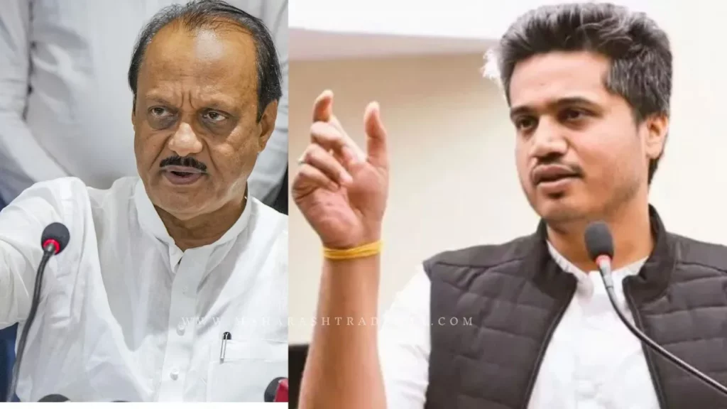 Rohit Pawar vs ajit pawar on santosh deshmukh case