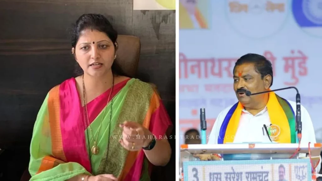 "तुम्ही इतके दिवस गप्प का बसला?", Rupali Chakankar यांचा सुरेश धसांना परखड सवाल