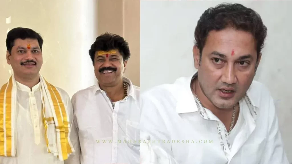 Sandeep kshirsagar criticize Dhanjay munde and walmik karad