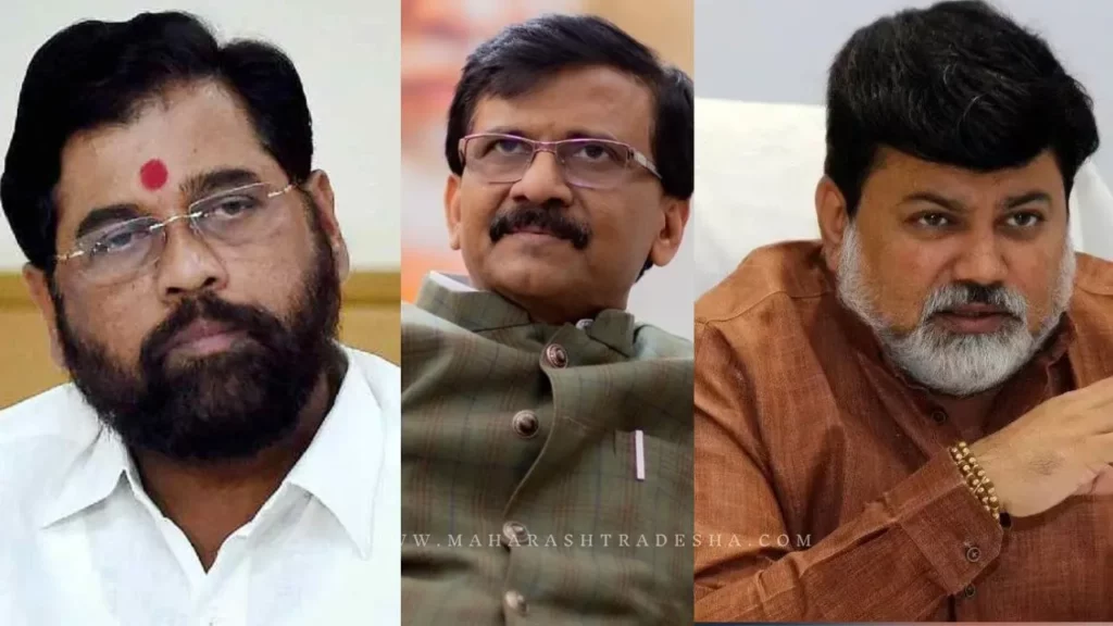 Sanjay Raut On Eknath shinde and Uday Samant
