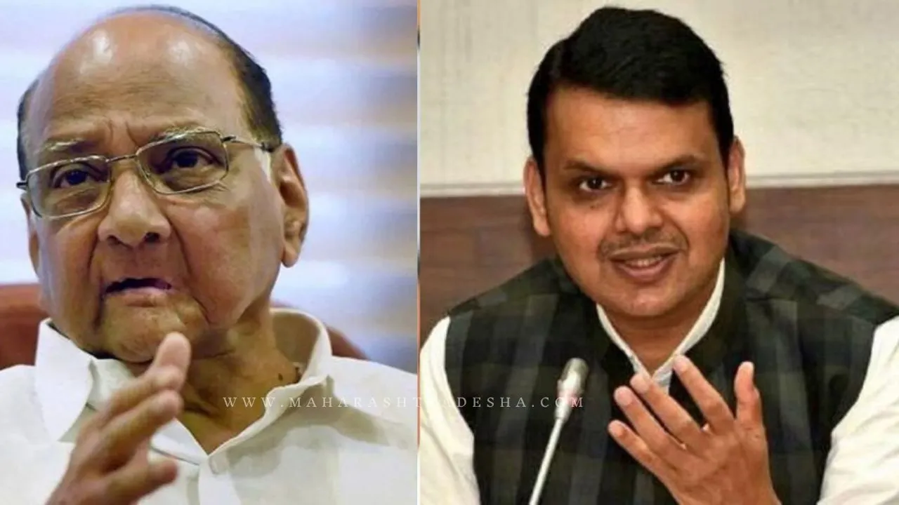बीड प्रकरणावरून Sharad Pawar यांनी फडणवीसांना पत्राद्वारे केलेल्या मागणीमुळं सर्वांचं वेधलं लक्ष