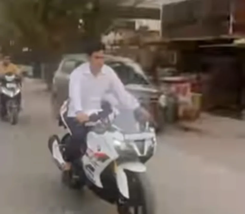Shrikant Shinde Video MP Shinde broke traffic rules check details