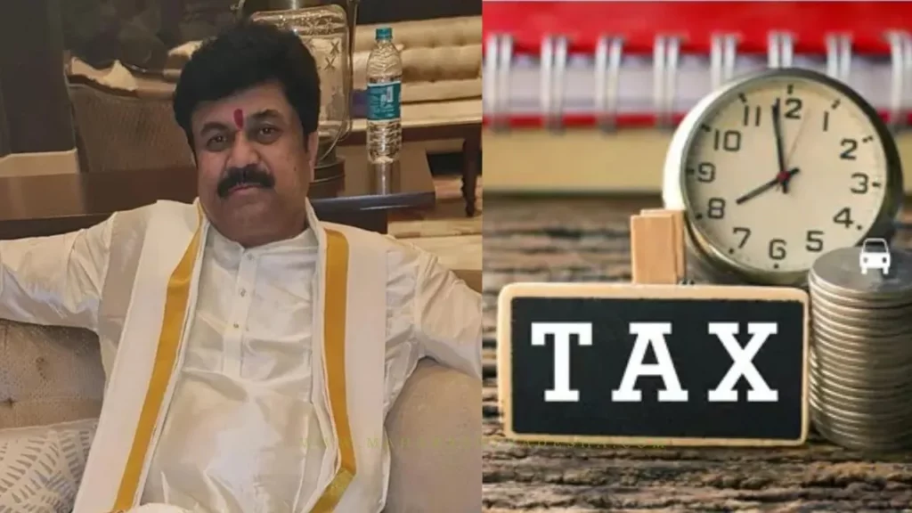 How much tax did Walmik Karad pay