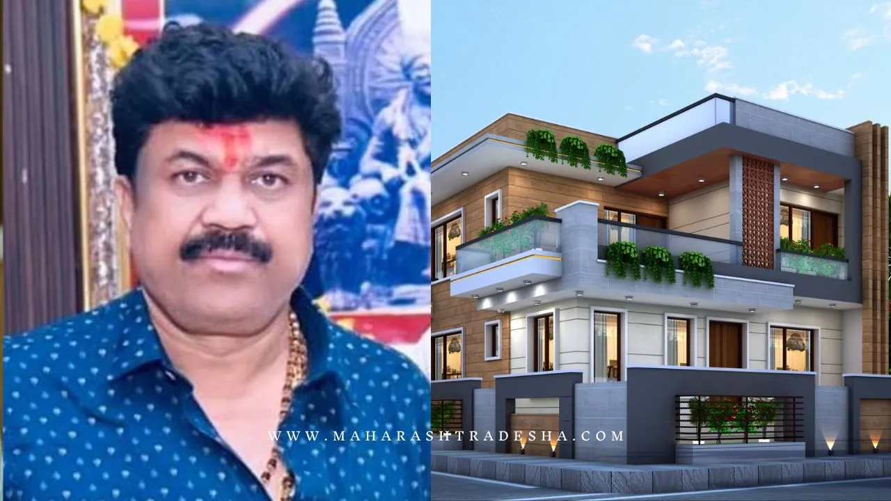 Walmik Karad Wife Jyoti Jadhav work of bungalow was stopped