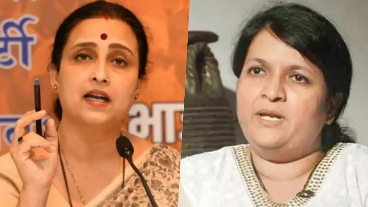 "कायद्यात राहाल तर फायद्यात राहाल"; अंजली दमानियांच्या आरोपांवर Chitra Wagh यांचं समर्थन