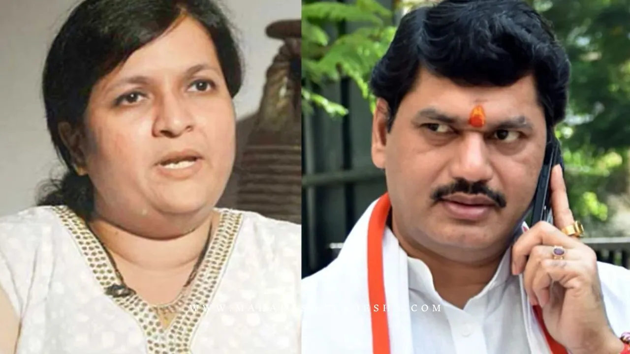 Anjali Damania gave proof of corruption in agriculture scam against Dhananjay Munde