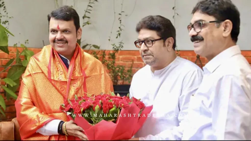 Devendra Fadnavis suddenly meets Raj Thackeray