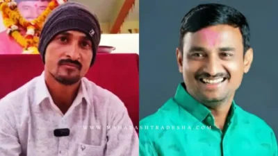 मस्साजोगमध्ये हालचाली वाढल्या, बडी मंडळी dhananjay deshmukh यांच्या भेटीला, नेमकं कारण काय? Bhagchand maharaj, deepak nagargoje meeting with dhananjay deshmukh