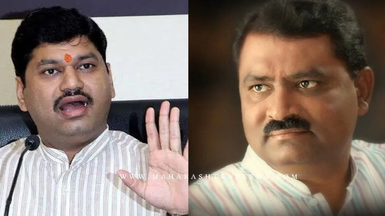 Suresh Dhas met Dhananjay Munde at Mumbai