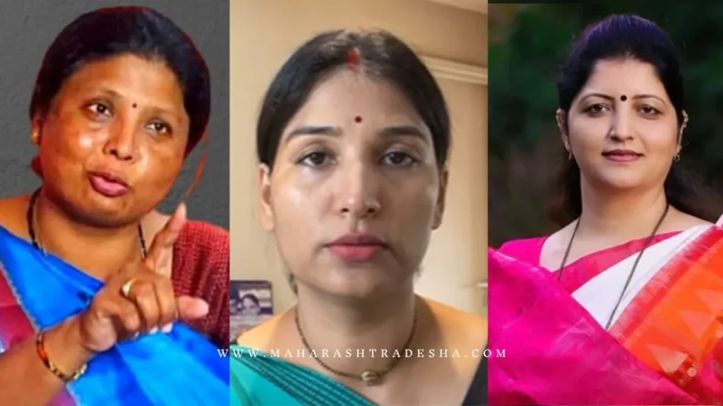Sushma Andhare vs Rupali Chakankar on Karuna Munde