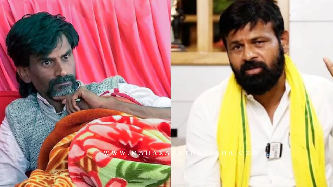 Laxman Hake Says Sand Mafia Supports to Manoj Jarange Patil Protest