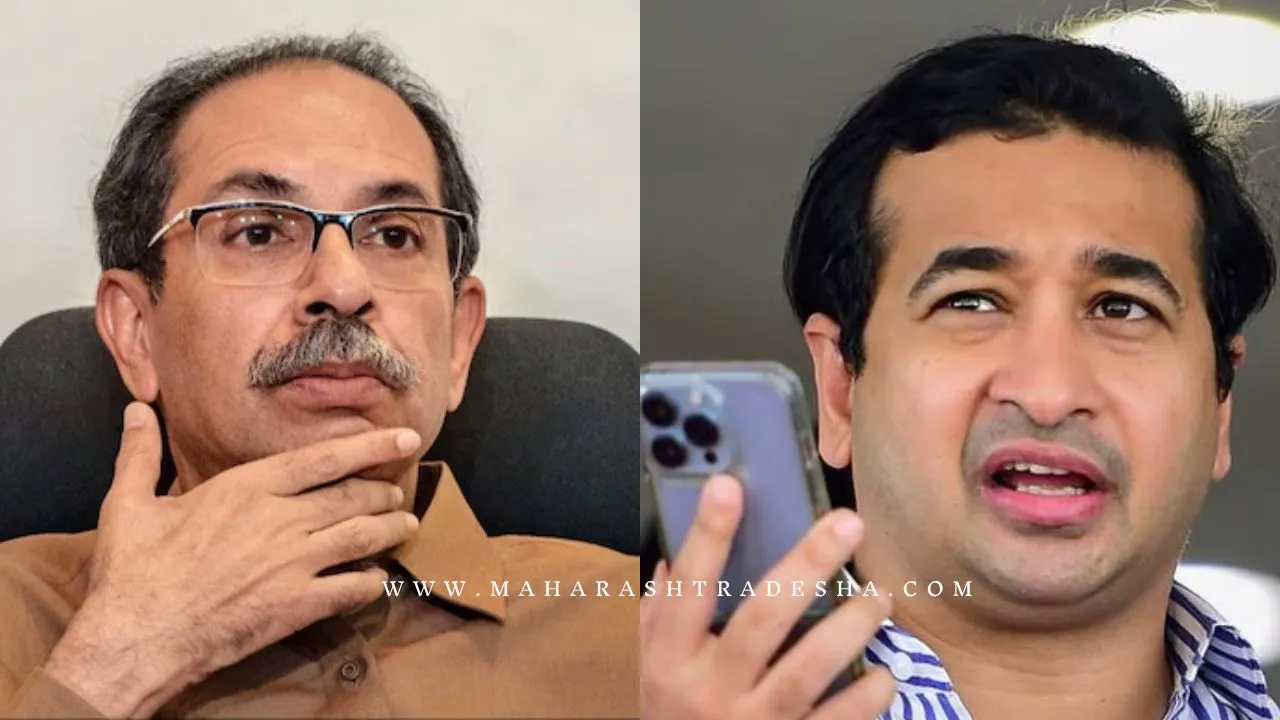 Nitesh Rane slams on Uddhav Thackeray