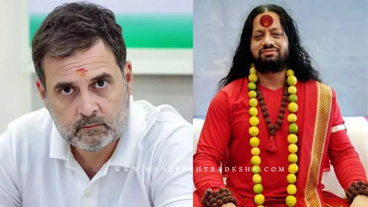 Kalicharan Maharaj criticizes Rahul Gandhi Tweet about Chhatrapati Shivaji Maharaj