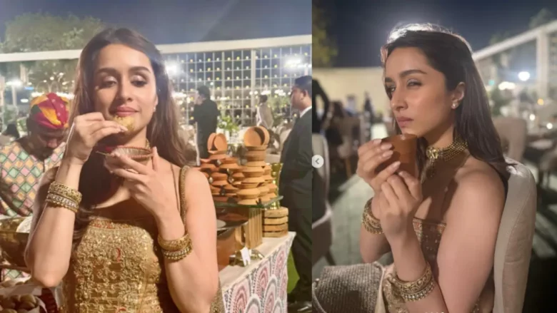 Shraddha Kapoor Pani Puri Feast