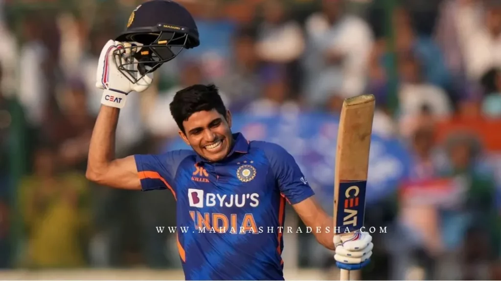 Shubman Gill Century in India vs England 3rd ODI
