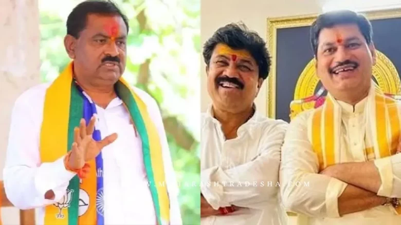 Dhananjay Munde & Walmik Karad supporter show black flag to Suresh Dhas