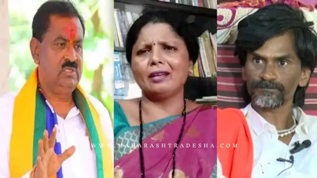 Suresh Dhas to replace Manoj Jarange Patil as Maratha man, Sushma Andhare accuses BJP