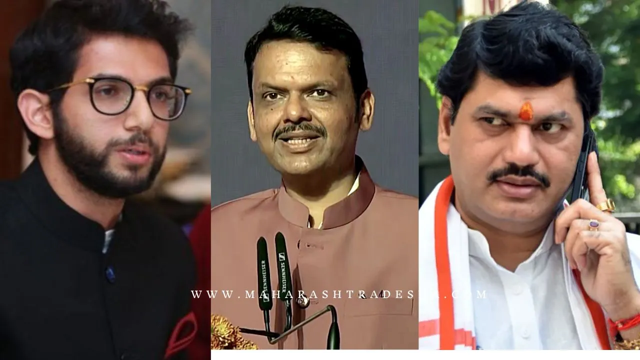 Aditya Thackeray criticize Mahayuti Govt on Dhananjay Munde Resignation