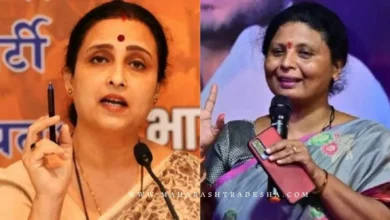 Chitra wagh angry on sushma andhare