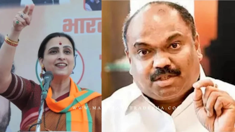 Chitra Wagh aggressive on Anil Parab statement in assembly