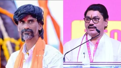 Manoj jarange patil criticize dhananjay munde and walmik karad