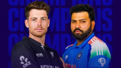 Ind vs nz icc champions trophy 2025 final