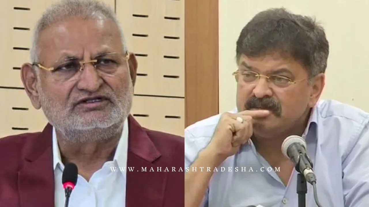 Jitendra Awhad targeted Manikrao Kokate