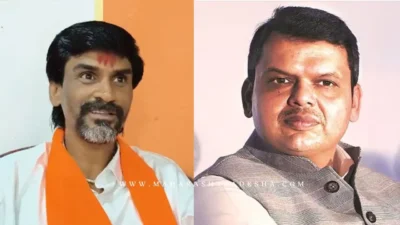 Manoj jarange patil warns to fadnavis government