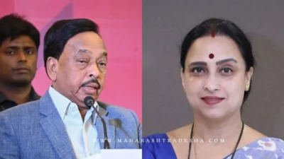 "वा! चित्राताई वाघ वा, आज बाळासाहेब असते तर…", narayan rane यांनी केलं कौतुक Narayan rane appreciate chitra wagh
