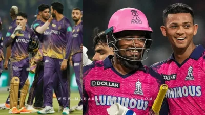 Rr vs kkr सामन्यात विजयाचं खातं कोण उघडणार? अशी असेल प्लेइंग इलेव्हन Today rr vs kkr match in barsapara cricket stadium, guwahati