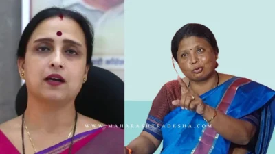 "५६ नाही त्यापेक्षा जास्त आकडा लोक सांगतात," sushma andhare यांचा चित्रा वाघ यांच्यावर निशाणा Sushma andhare criticizing chitra wagh
