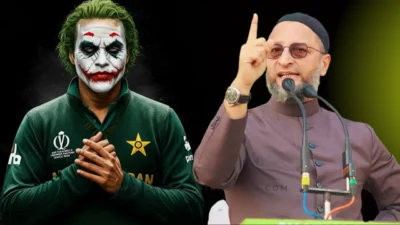 After shahid afridi's controversial comments on the pahalgam attack, asaduddin owaisi slammed him, calling afridi a "joker" and demanded pakistan be put back on fatf's grey list.