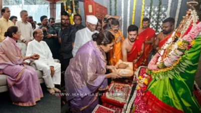 माझ्याबाबतीत अर्ध सत्य सांगितले जाते पण, मी लहानपणापासून पूजा करतो - शरद पवार Sharad pawar says half-truths spread about him, asserts devotion since childhood