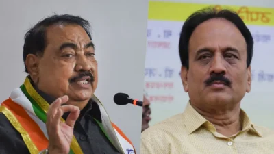 "गिरीश महाजनांचे महिला ias अधिकाऱ्याशी संबंध"; eknath khadse यांचे गंभीर आरोप Eknath khadse has made serious allegations that girish mahajan is having an affair with a female ias officer.