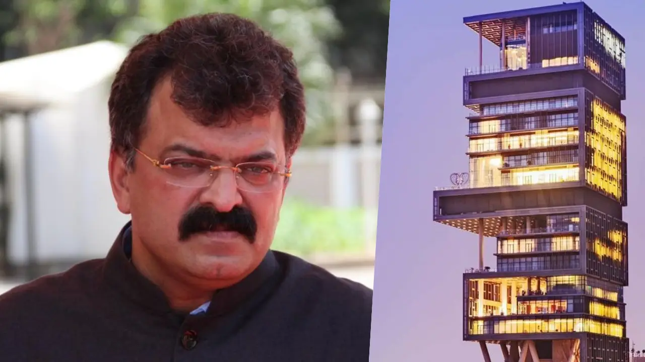 Jitendra Awhad claimed that Ambani's house is on Waqf land